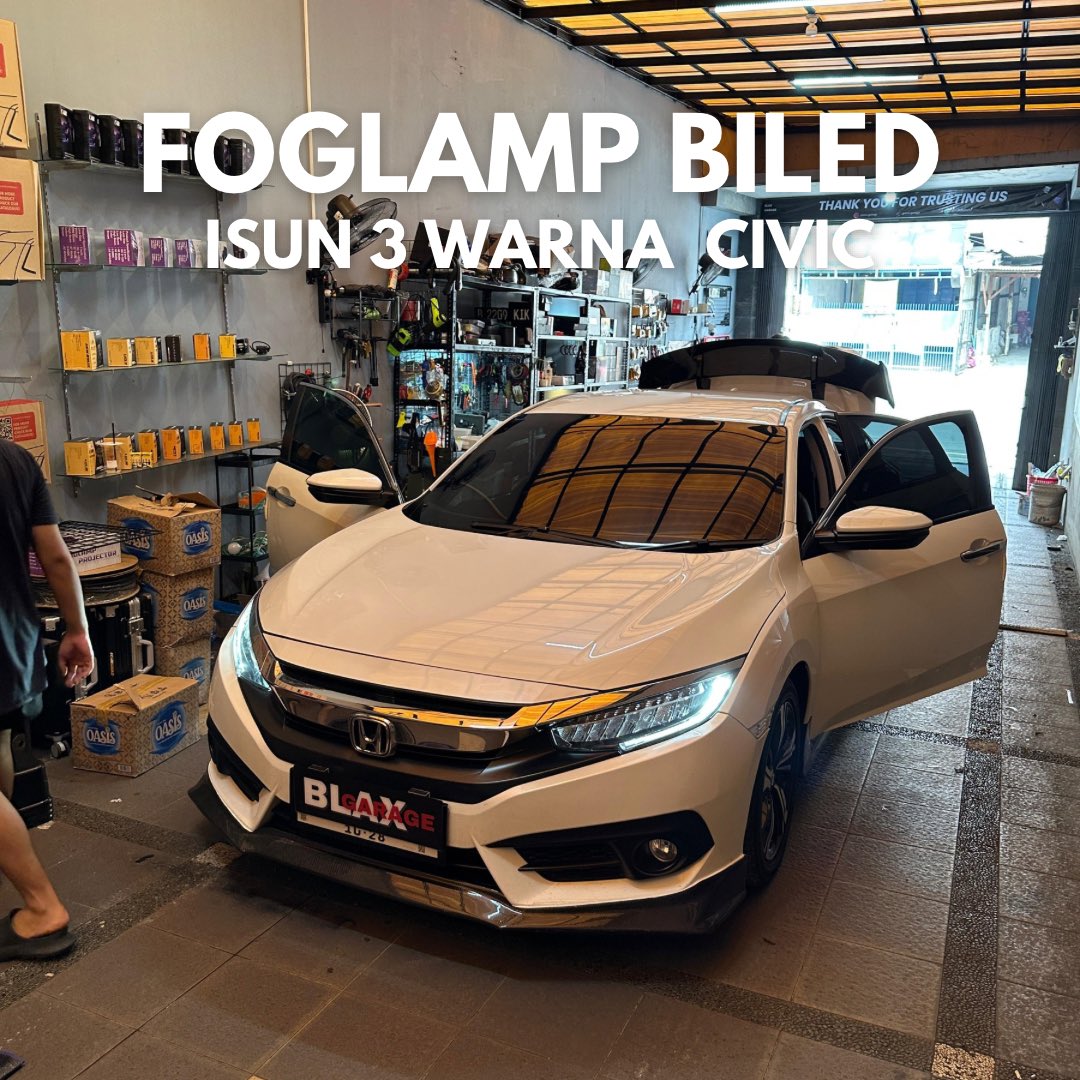 revaldocahyadi's tweet image. Foglamp Isun Flp 1 (3 Warna) On Honda Civic Turbo, Pemasangan Rapih ‼️ Cahaya Rata.

#foglamp #foglampbiled #biled #civic #civicturbo