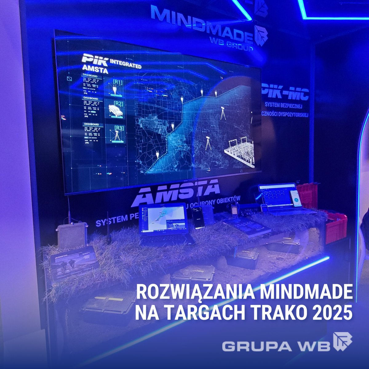 WBGroup_PL's tweet photo. @WBGroup_PL nie zapomina o tym, że 2026 rok stoi pod znakiem stulecia @PKP_PLK_SA czego wyrazem jest obecność na #TRAKO m. in. spółki #MindMade, która zaprezentowała na stoisku w #AMBEREXPO dwa produkty: #AMSTA i #PIK_MC.
Dzięki innowacyjnym rozwiązaniom system #PIK_MC może umożliwić bezpieczną komunikację pomiędzy dyspozytorami kolejowymi. Nie tylko w sytuacjach kryzysowych. Z kolei #AMSTA to rozwiązanie, które z powodzeniem sprawdzi się np. w ochronie infrastruktury kolejowej dbając o bezpieczeństwo m. in. pasażerów.
Zachęcamy do odwiedzania stoiska @WBGroup_PL w #AMBEREXPO. Wydarzenie kolejowe potrawa do najbliższego piątku, czyli do 26 września.