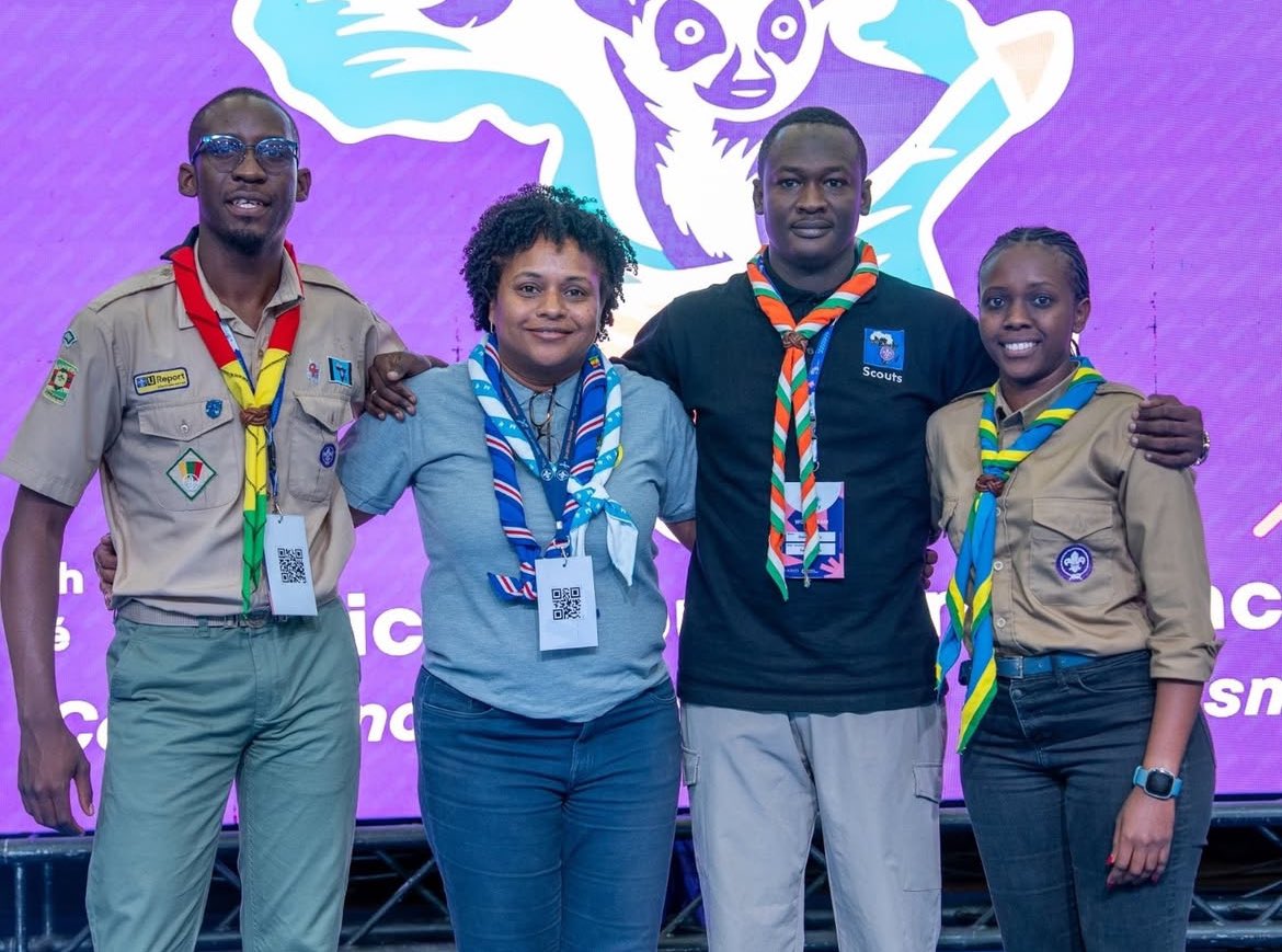 RwandaScouts's tweet photo. Big congratulations to our International Commissioner, Fanny Ornella, elected to the Africa Scout Committee! 👏🇷🇼 A proud moment for Rwanda Scouts and a win for Scouting in Africa. We wish her every success in this new role of service and leadership! https://t.co/qkzHRi2mMK