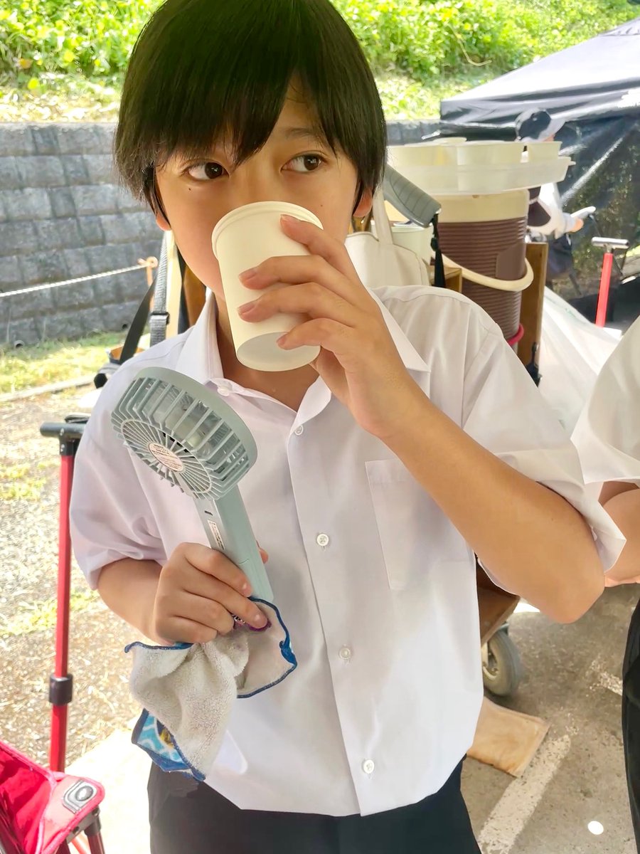 towa_12_11's tweet image. 『放課後カルテ2025秋』
オフショット
みんなー
聡見つけてくれたかなぁー😆
去年に続き、
2025秋にも参加できて嬉しかったです‼︎
とっても暑くて☀️
汗が…😂
#放課後カルテ
#放課後カルテ2025秋
#松下洸平 さん主演
#牧野先生
#渡邉斗翔