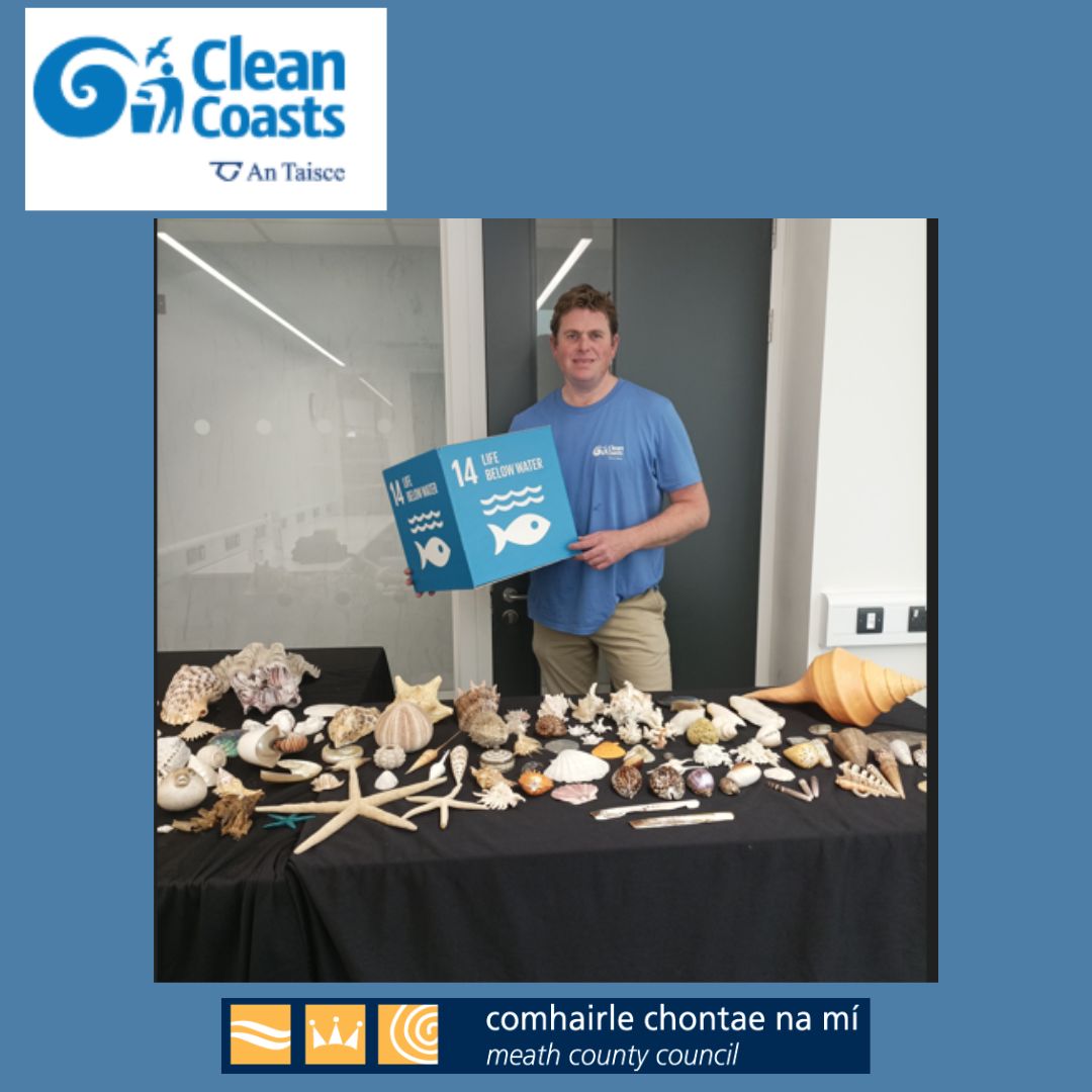 We had a great talk from Clean Coasts this morning in Trim Library celebrating Climate Action Month. 3rd class from St. Marys National school learned all about Marine life and the challenges facing our coast.  #cleancoasts #climateactionmcc