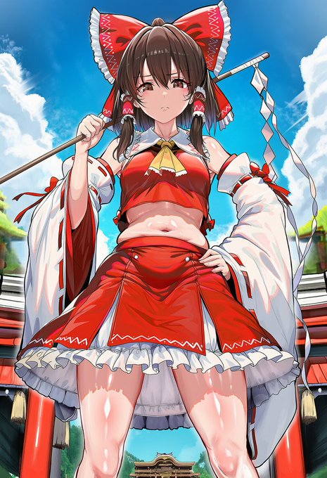 今日は博麗霊夢 