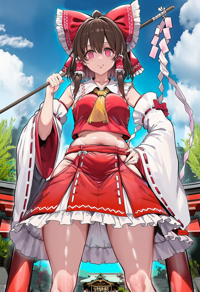 今日は博麗霊夢 