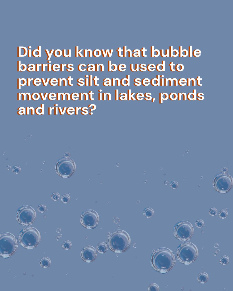 FlowthroughIss's tweet image. Silt and sediment are detrimental to the water quality of our water bodies and health of aquatic species. 

Making bubble barriers crucial in several commercial operations where silt and sediment migration is common.

#bubblebarrier #silt #sediment #aeration #dredging #pilingwork