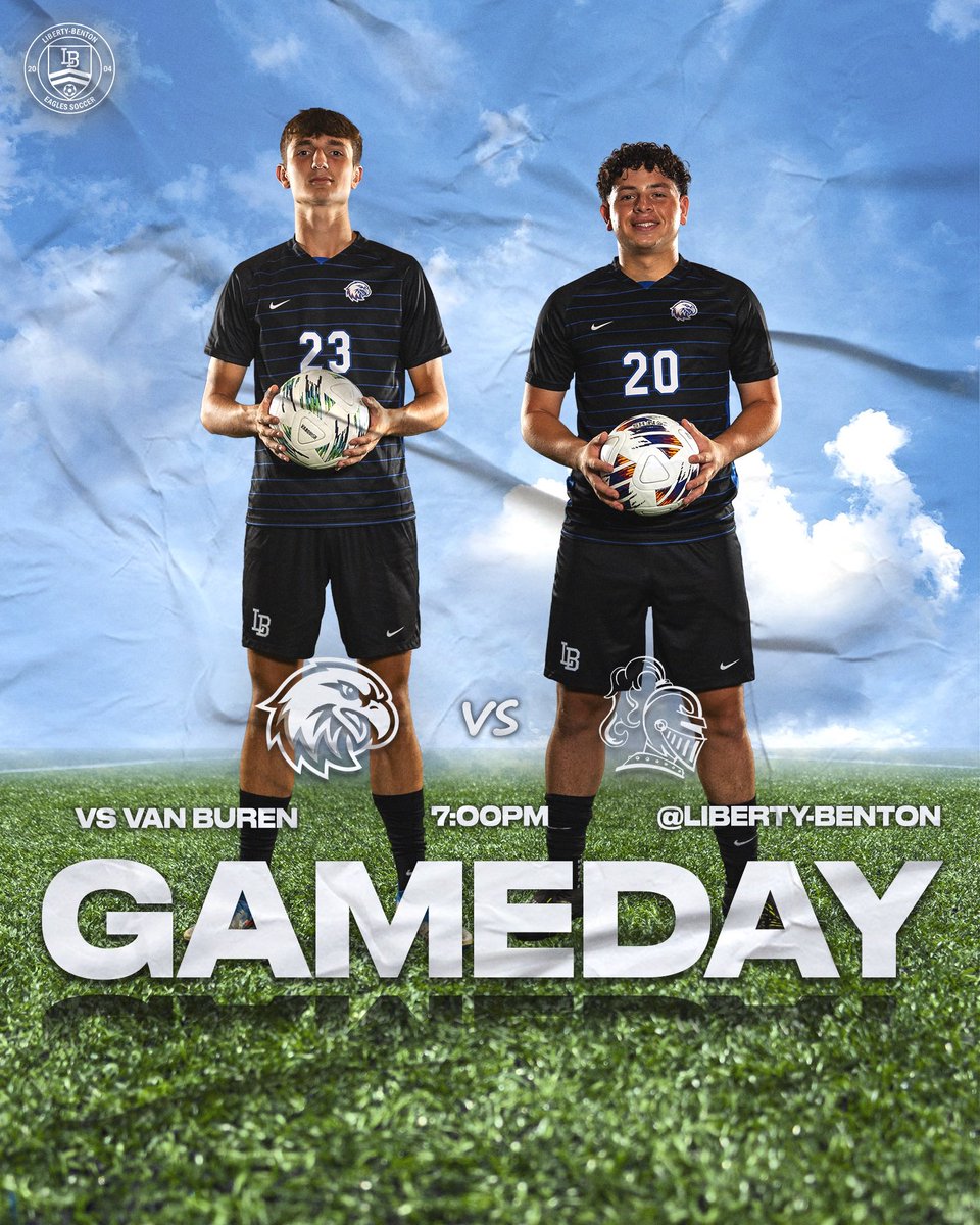 It’s GAMEDAY!!
Tonight the Eagles host conference rival Van Buren with a chance to clinch at least a share of their 4th straight NCOSA title! It’s also Youth Night! Come out and cheer on the Eagles as JV starts at 5pm against Anthony Wayne followed by varsity at 7! #WeAreLB