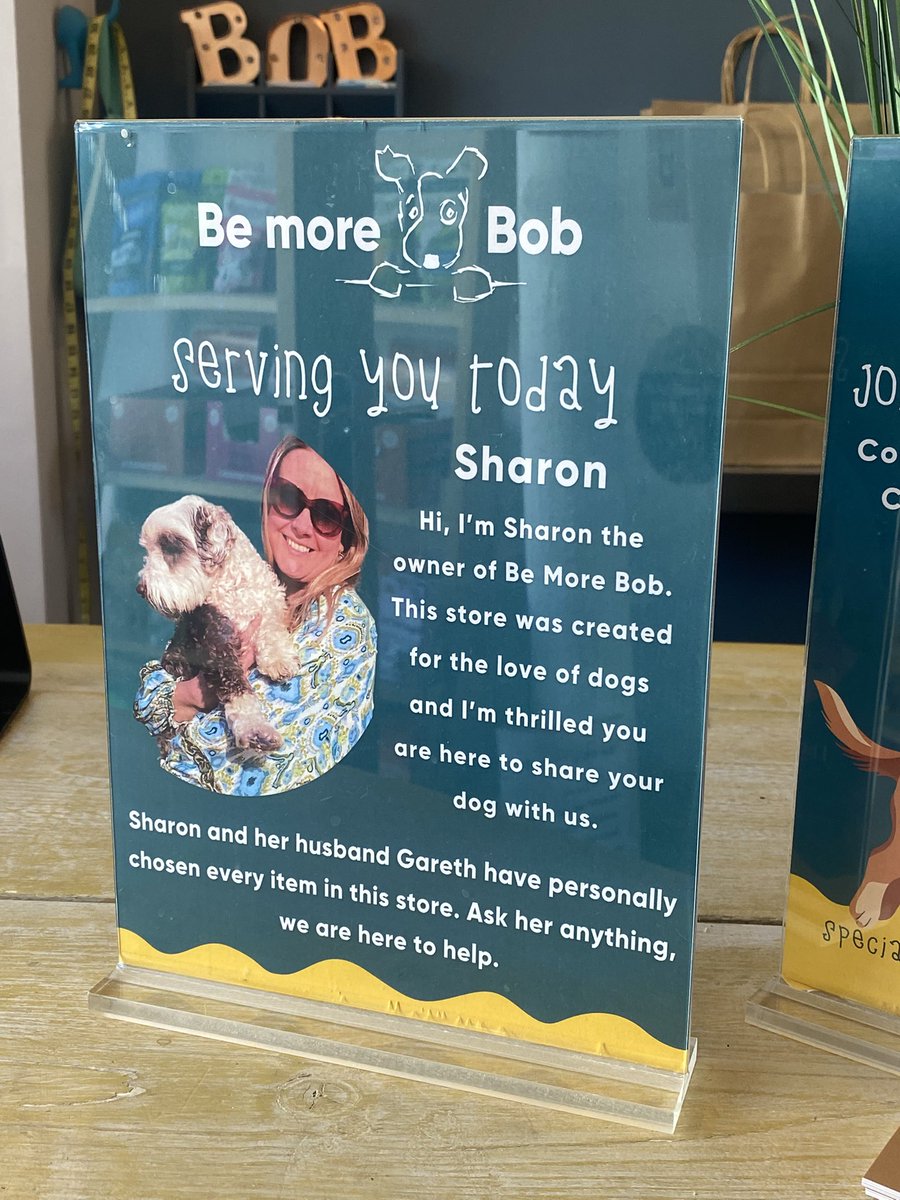 bemorebob2's tweet image. When you come to Be More Bob you are welcomed by people with knowledge &amp;amp; passion. 

Same if you email, call or message - it’s only ever us that answer. No bots. No AI. No automated message. 

Be More Bob - championing small business, shouting out for passionate people 🐾 ♥️