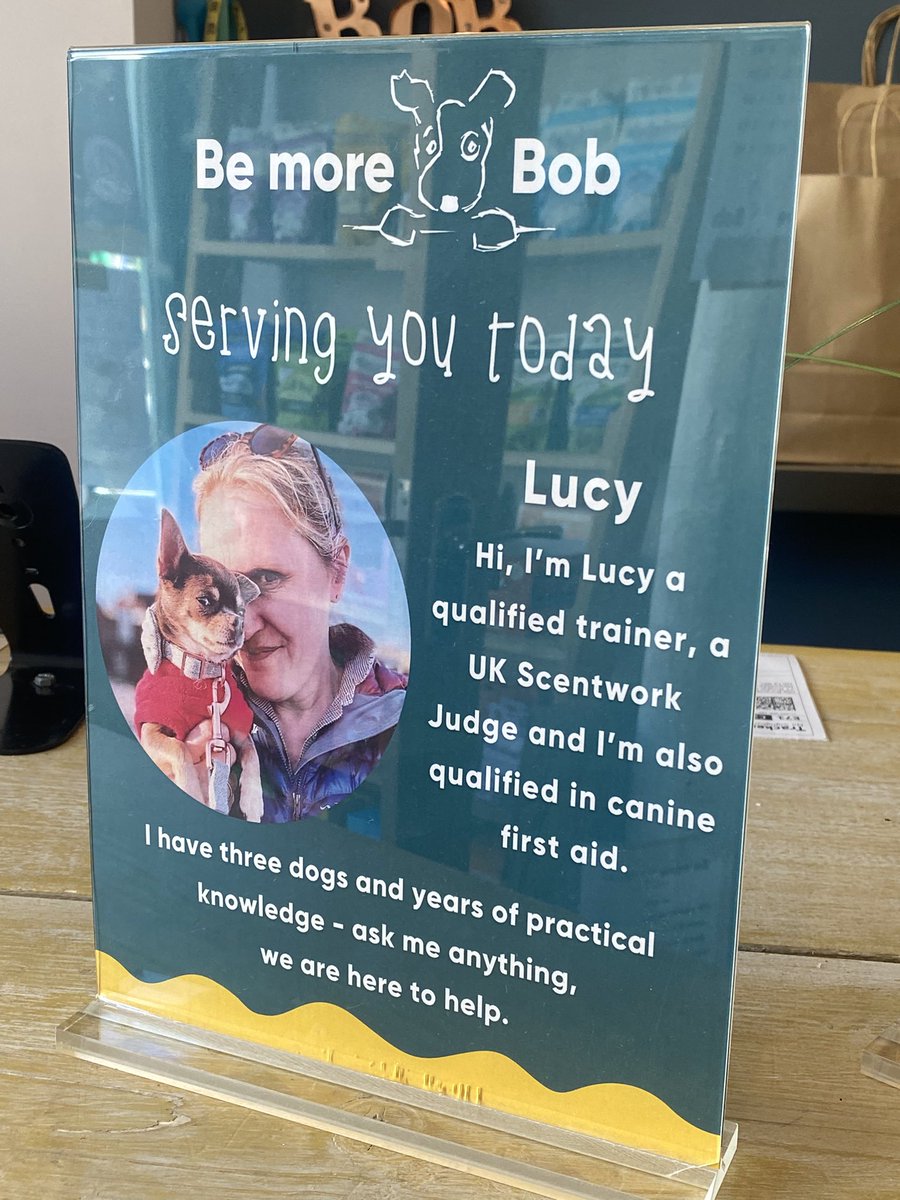 bemorebob2's tweet image. When you come to Be More Bob you are welcomed by people with knowledge &amp;amp; passion. 

Same if you email, call or message - it’s only ever us that answer. No bots. No AI. No automated message. 

Be More Bob - championing small business, shouting out for passionate people 🐾 ♥️