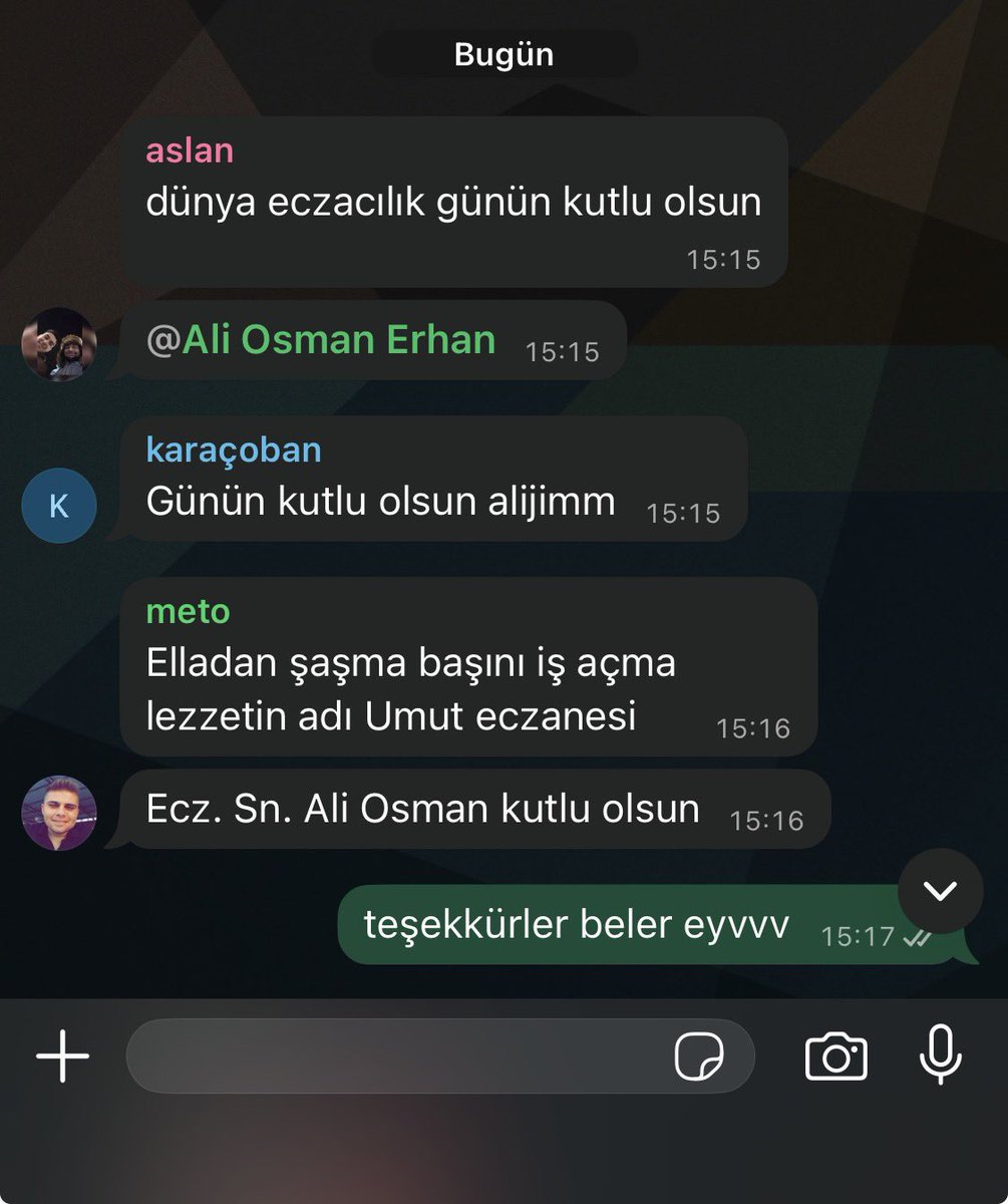 günümüz kutlu olsun