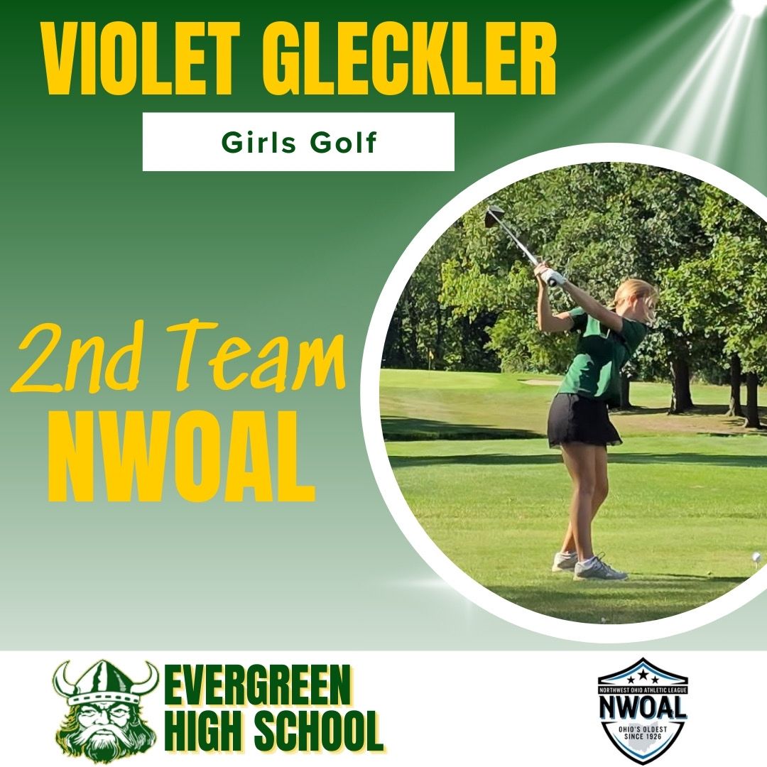 Congratulations to our All NWOAL Golfers!