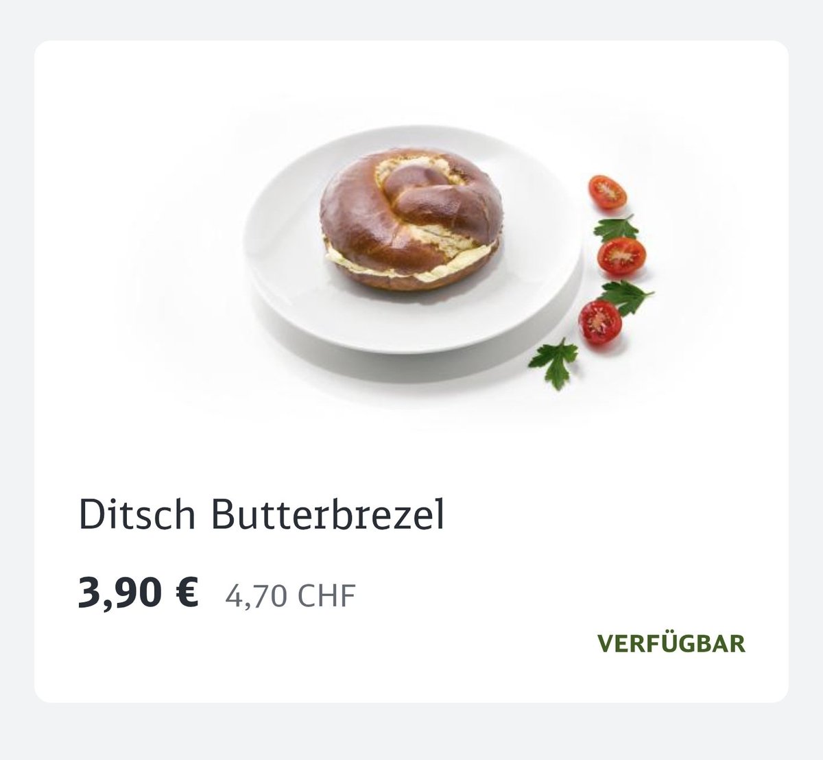Was ist denn im Bordbistro der Deutschen Bahn mit der Butterbrezel passiert?
