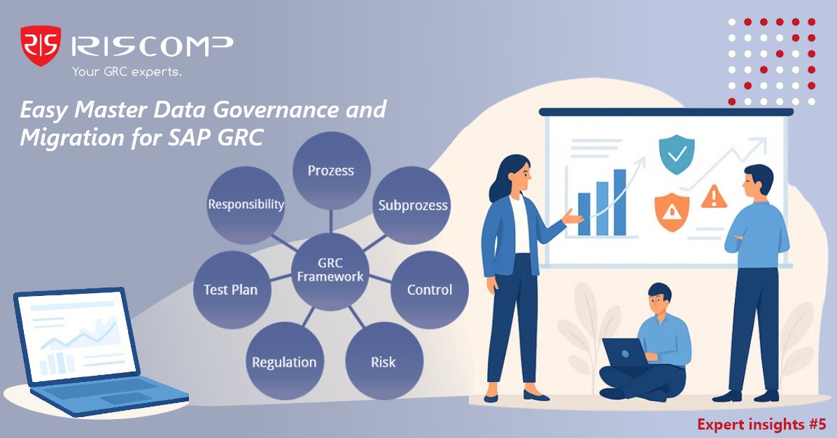 RiscompSAPGRC's tweet image. 🔍Expert Insights #5: Easy Master Data Governance &amp;amp; Migration

SAP GRC 2026 brings new challenges: how to manage master data efficiently without full reliance on expert tools? Find answers here👉 riscomp.ch/expert-insight…

#GRCExpertInsights