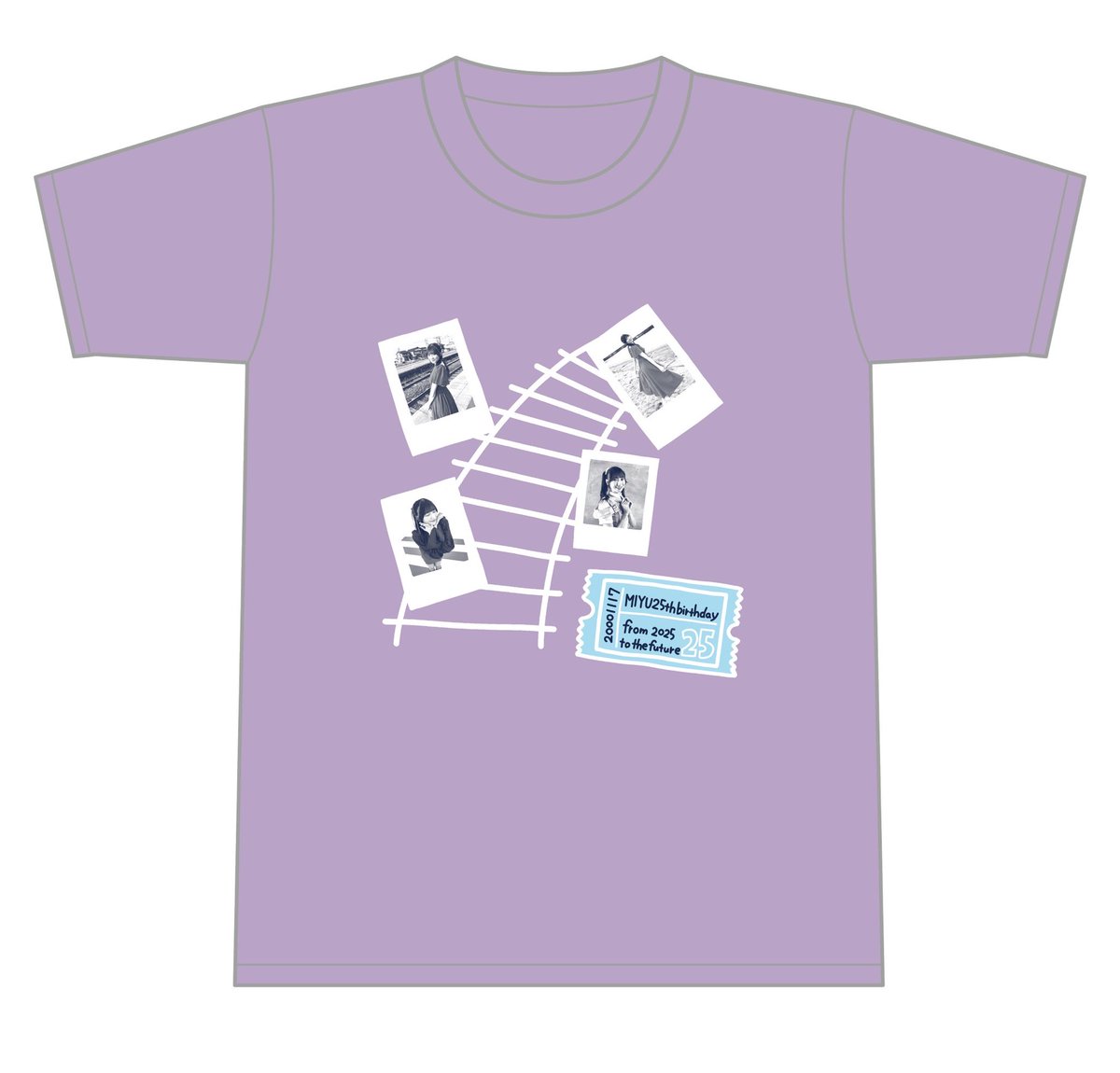 2025年の生誕グッズが販売中です🎂🎶 今年は初めてTシャツに 自分の