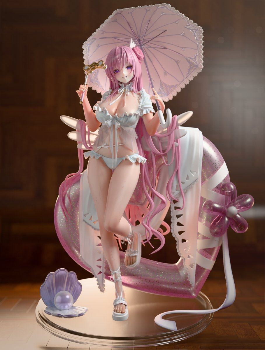 Lil_secret042's tweet image. NIKKE ドロシー：セレンディピティのフィギュア作りました。zbrushとblenderで制作。
全てのファイルはFANBOXにて入手できますのでぜひ。
#NIKKE #ニケ #ドロシー #Dorothy #blender #b3d #zbrush
