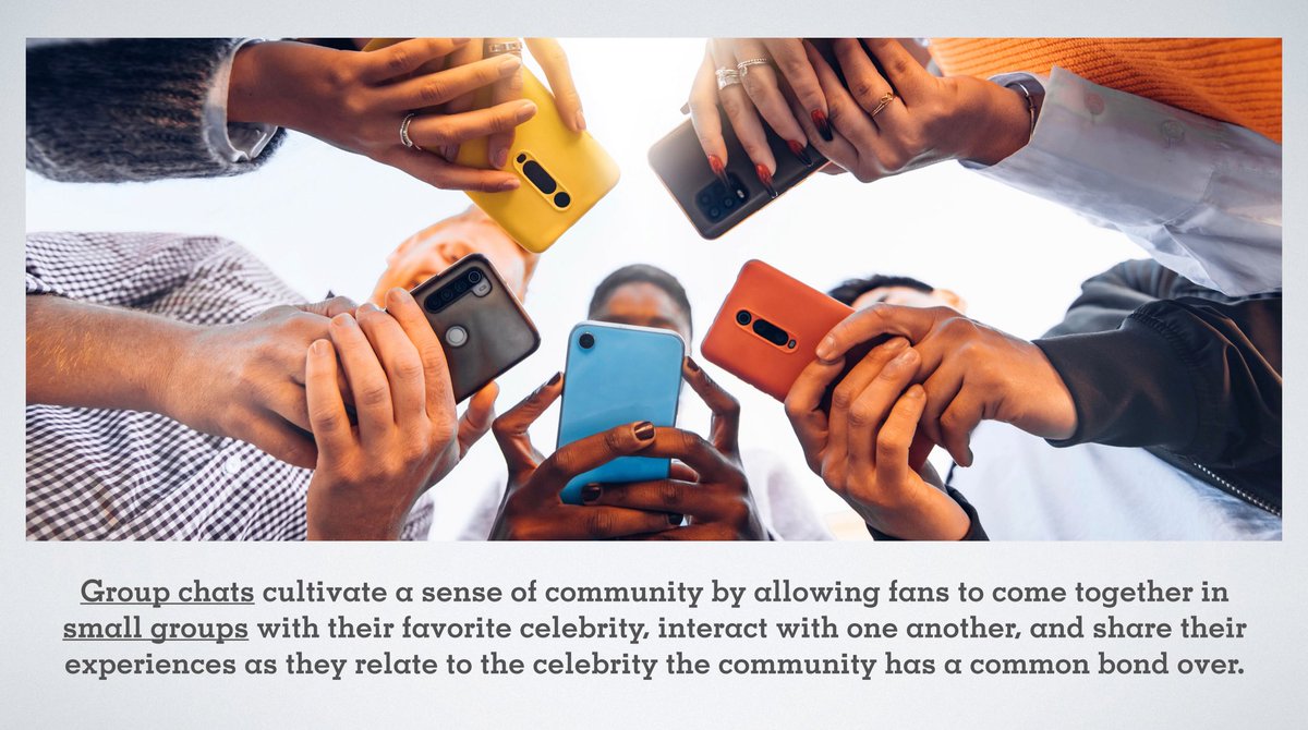 I’m going over a chapter/day to promote <a href="/SpringerNature/">Springer Nature</a> release of "Digital Culture in the Platform Era." "Building a Community Through Group Chats" focuses on small group communication practices online. link.springer.com/chapter/10.100…