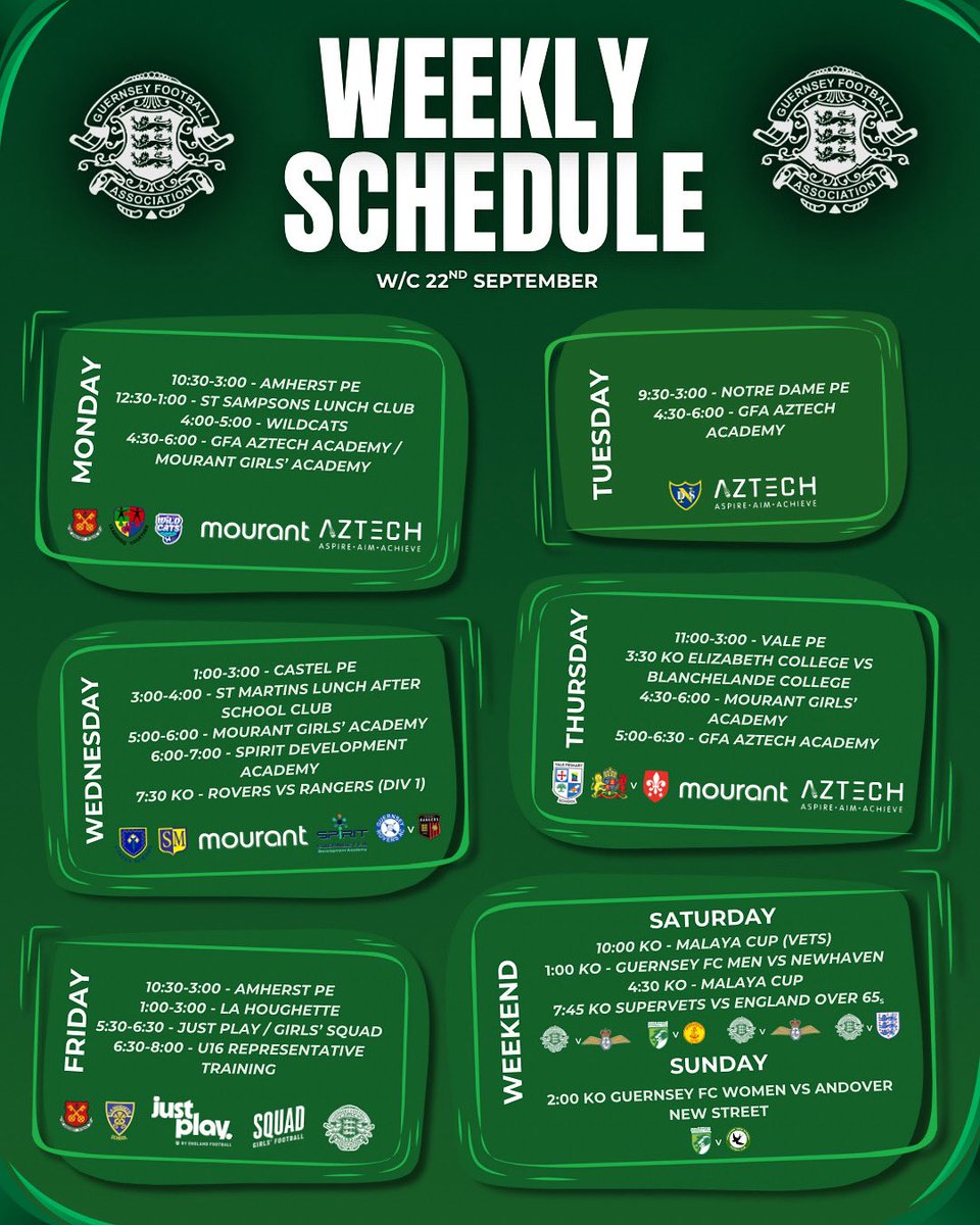 Halfway through the week - take a look at what we've been up to so far and what's ahead as the weekend approaches!