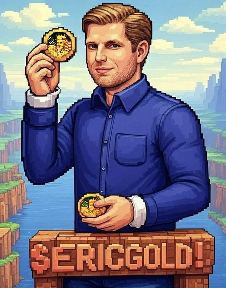$ERICGOLD is the true digital treasure for the next generation of holders 🚀✨

“HODL like Eric Trump” 💪

<a href="/EricGold_BNB/">Eric Gold</a> #erictrump #ModernDayGold #MagalyTVLaFirme