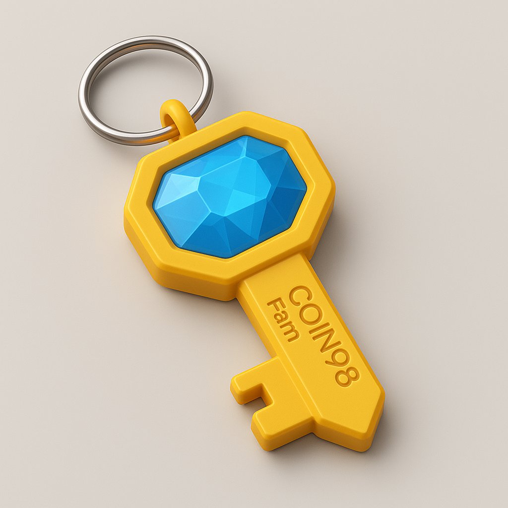 D_Battt's tweet image. 🔑 The Coin98 Keychain Collectible isn’t just a charm — it’s a symbol of unlocking hidden treasures.

What if this drops from the #MintItBox? 👀💎

@coin98_wallet #Coin98 #CreateTheFuture