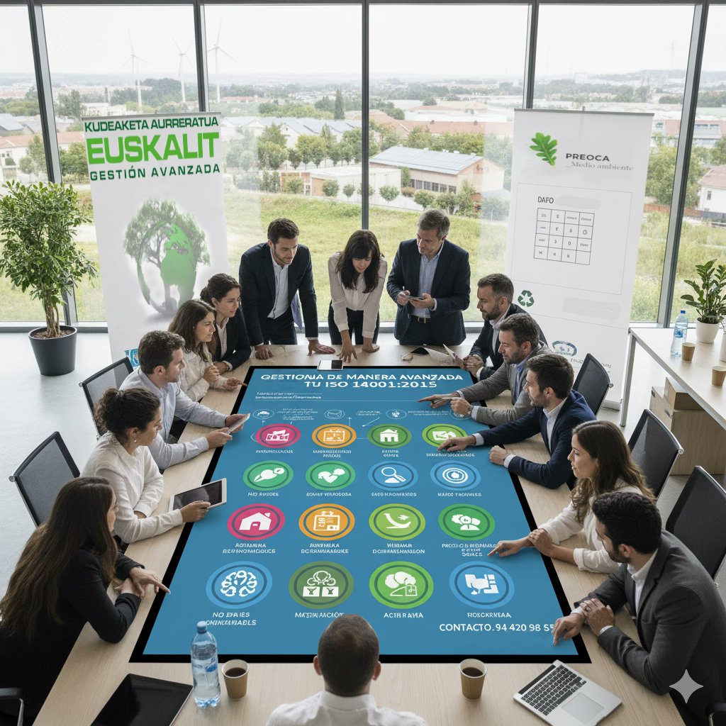 🌍 ¿Tu organización quiere dar un paso más en sostenibilidad?
Apúntate al curso “Gestiona de manera avanzada tu ISO 14001:2015”.
 ✅ Proyecto piloto práctico
 ✅ Mejora continua
 ✅ Cumplimiento legal
Mas info: labur.eus/b2hpyevv
