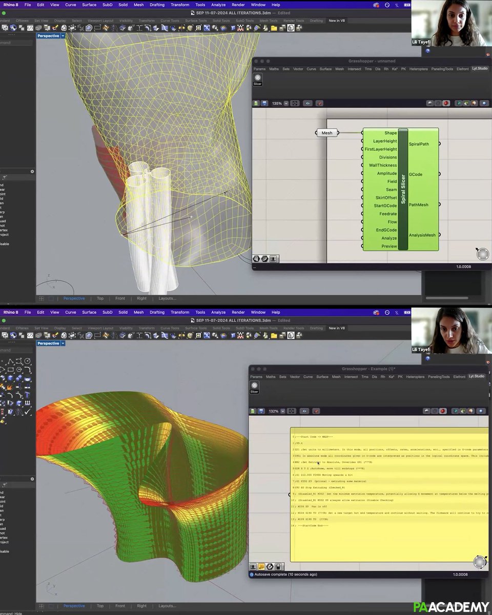 PAACADEMYY's tweet image. This workshop is designed for artists, architects, designers, and digital fabricators interested in deepening their understanding of clay 3D printing. 

Click the 🔗 link for more details: paacademy.com/course/3d-prin…

#parametricdesign #computationaldesign #architecturestudents…