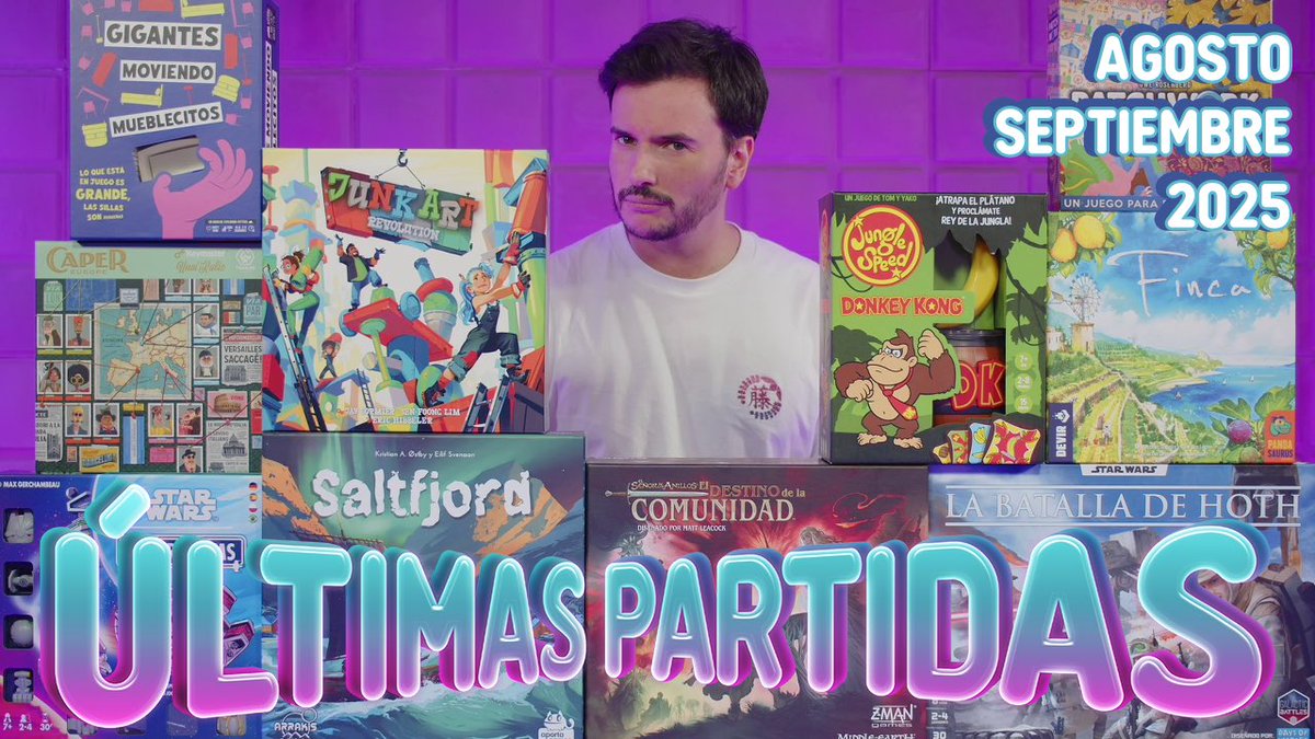 Últimas Partidas - Agosto y Septiembre 2025

youtu.be/M_uc6oDTCes