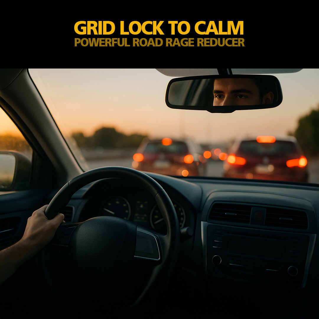 idoser's tweet image. #RoadRage Reducer 🚗 #Gridlock into calm driving. This science-based induction music is designed to cut #commute stress, sharpen driving focus, and control anger. Go here: youtu.be/jaysms04idc