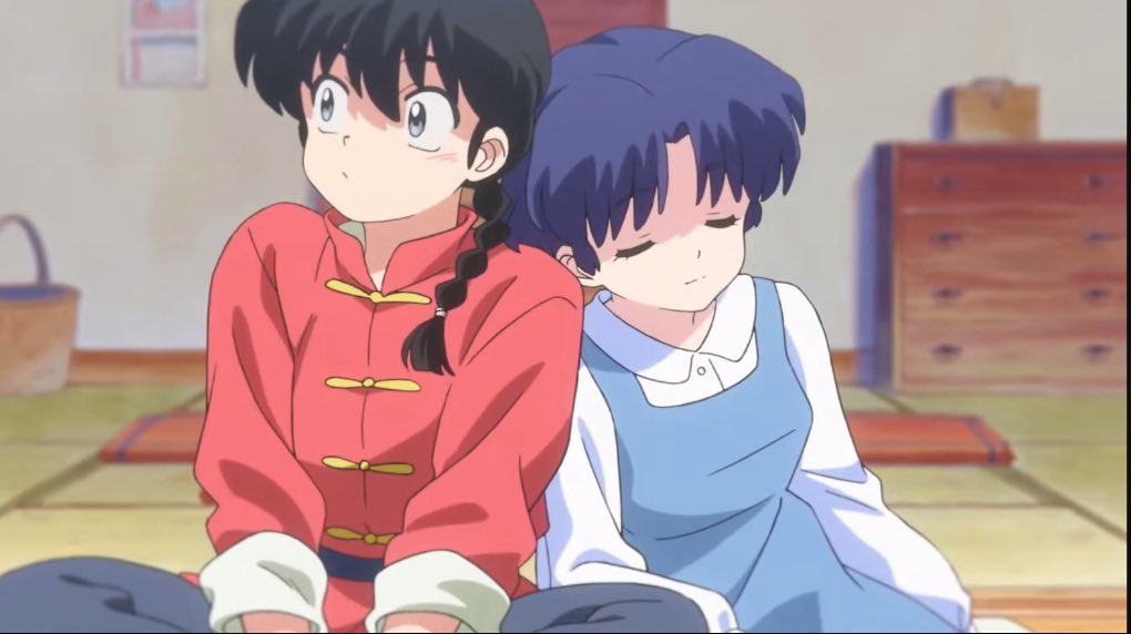 ok i get it .. the first season we saw ranma ‘fall in love first’ with akane so this season we are seeing akane realize her feelings for ranma