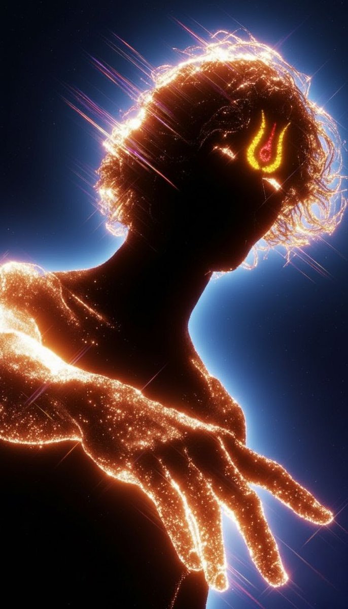 tez4d's tweet image. This is what Arjuna saw when the veil of the world was torn away.
Kurukshetra as we know changed forever that day.