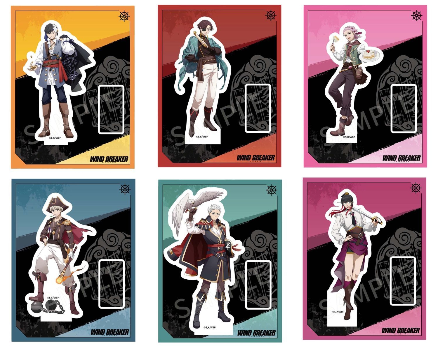 フォース・ウィング 全巻セット　購入者特典小冊子付き TVアニメ『WIND BREAKER』ブック型フォトカードセット_蘇枋隼飛