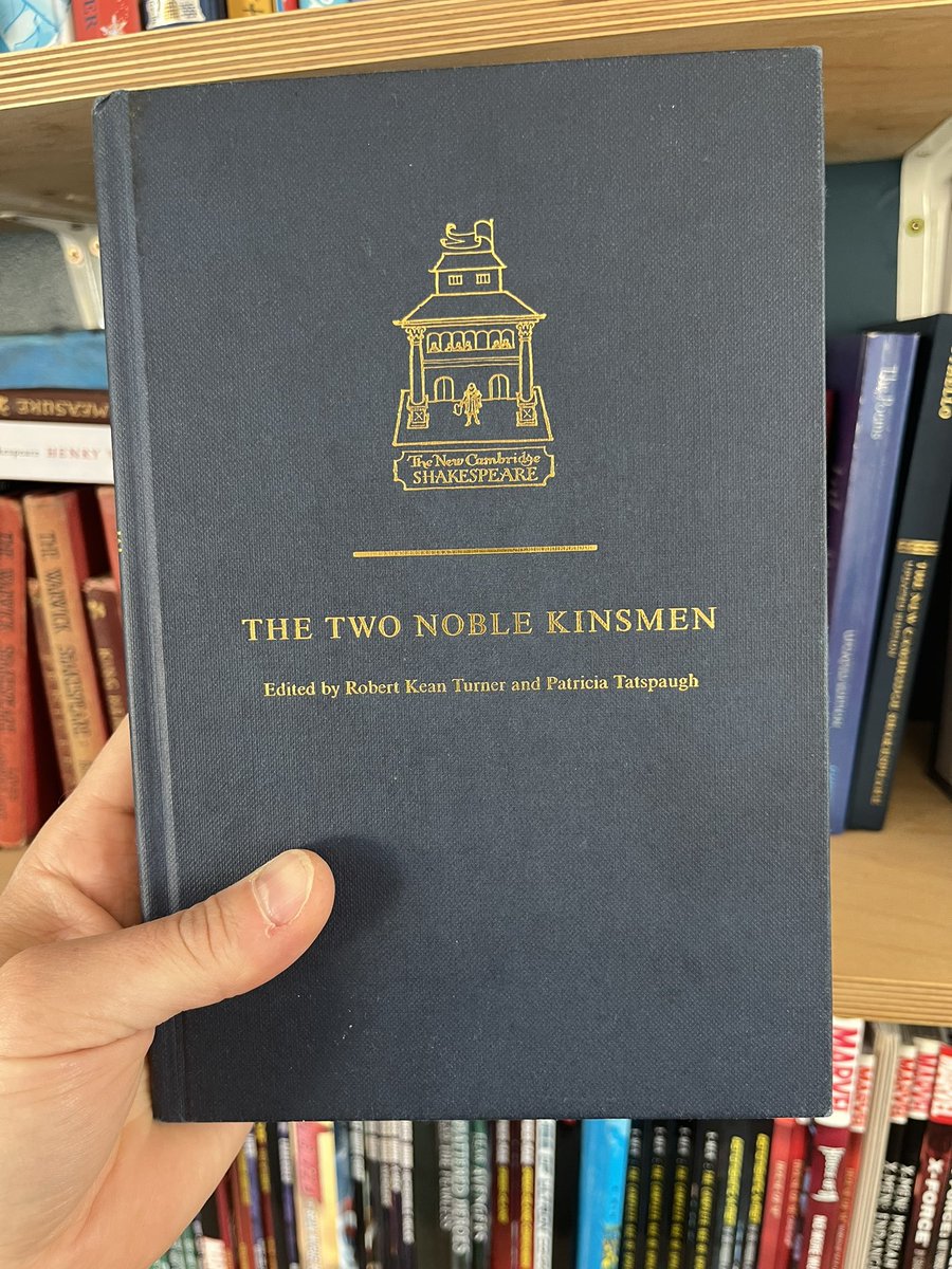 edward_n_murphy's tweet photo. 38.

The Two Noble Kinsmen - Ancient Greece: Athens/ Thebes - noble &amp; courageous cousins Arcite &amp; Palamon fight for bad side (Creon) &amp; are defeated by Theseus, Duke of Athens. In prison Palamon spies princess Emilia &amp; falls in love. Arcite then sees her &amp; loves her also. . .

1/4 https://t.co/DujpE8ezao