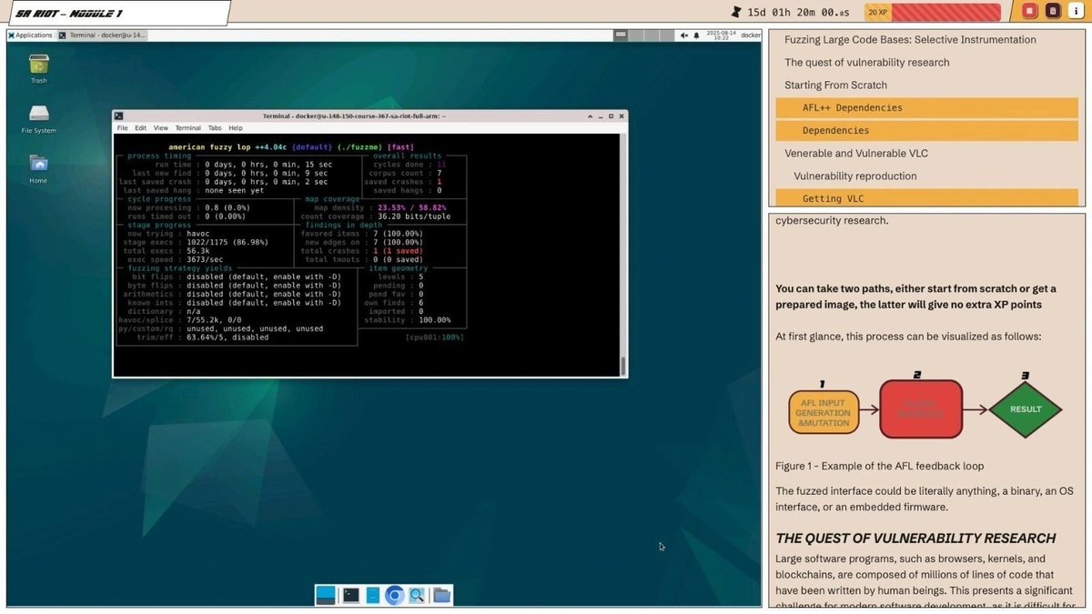 jeppojeps's tweet image. 🚀 Big news from
@fuzzsociety_org
Enrollment is now open, and courses officially launch on Oct 10th. fuzzsociety.org/product/sa-rio…
Discount code EARLYFLYFAST at checkout to secure your spot.
Take our entry test, you’ll unlock an extra discount on top!
#fuzzing #IoT #VulnResearch