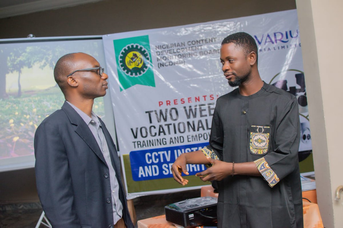 megsystemtech's tweet image. A two weeks vocational skill training and empowerment program focusing on CCTV Installation and wireless intrusion security alarm systems held at Jubilee Retreat Conference Centre in Warri, Delta State, by @OfficialNCDMB in collaboration with @BovariusC