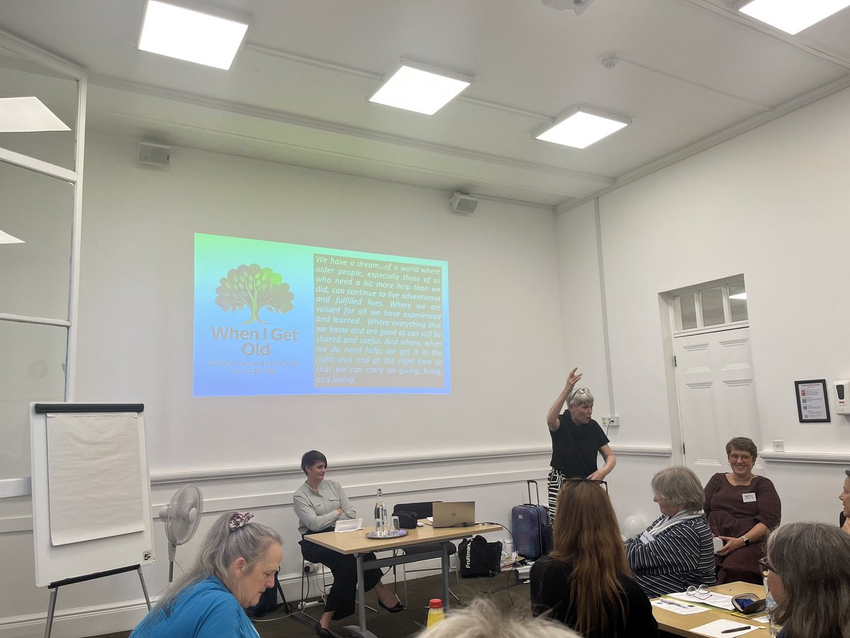 AWOCUK's tweet image. Great to be participating in workshop on ‘Independent Older Voices’ workshop with WIGO (When I Get Older) at #SocialCareFuture @socfuture  @TLAP1 #AgeingWithoutChildren #CountUs #MoreThanYouThink