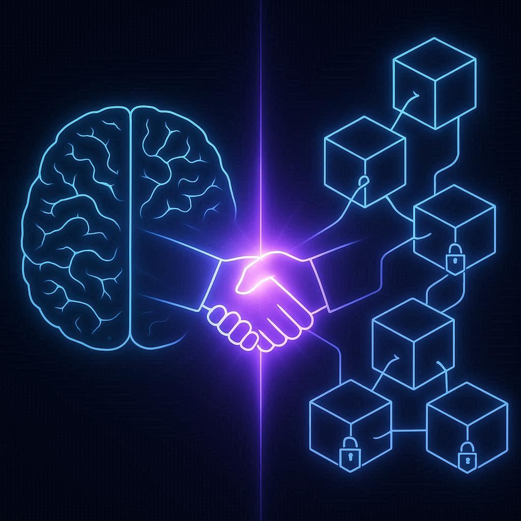 JharedOnChain's tweet image. AI brings the brains, Blockchain brings the trust. Together, they’re unstoppable.
#SmartTech #DecentralizedFuture #AIandBlockchain