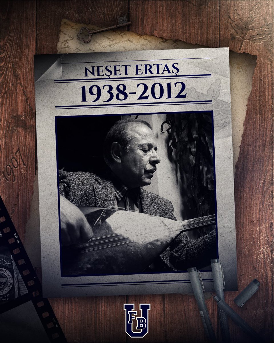 Büyük usta Neşet Ertaş'ı vefatının 13. yılında sevgi, saygı ve rahmetle anıyoruz.