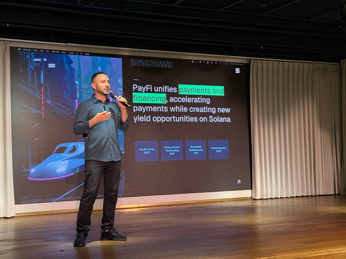 humafinance's tweet image. “1M+ growth potential on stablecoin transaction volume.” by @0xErbil

PayFi will be a driving force in accelerating stablecoins growth on-chain.

Live from Korea RWA &amp;amp; Stablecoin Summit 2025 hosted by @0xundefined_ &amp;amp; @INF_CryptoLab