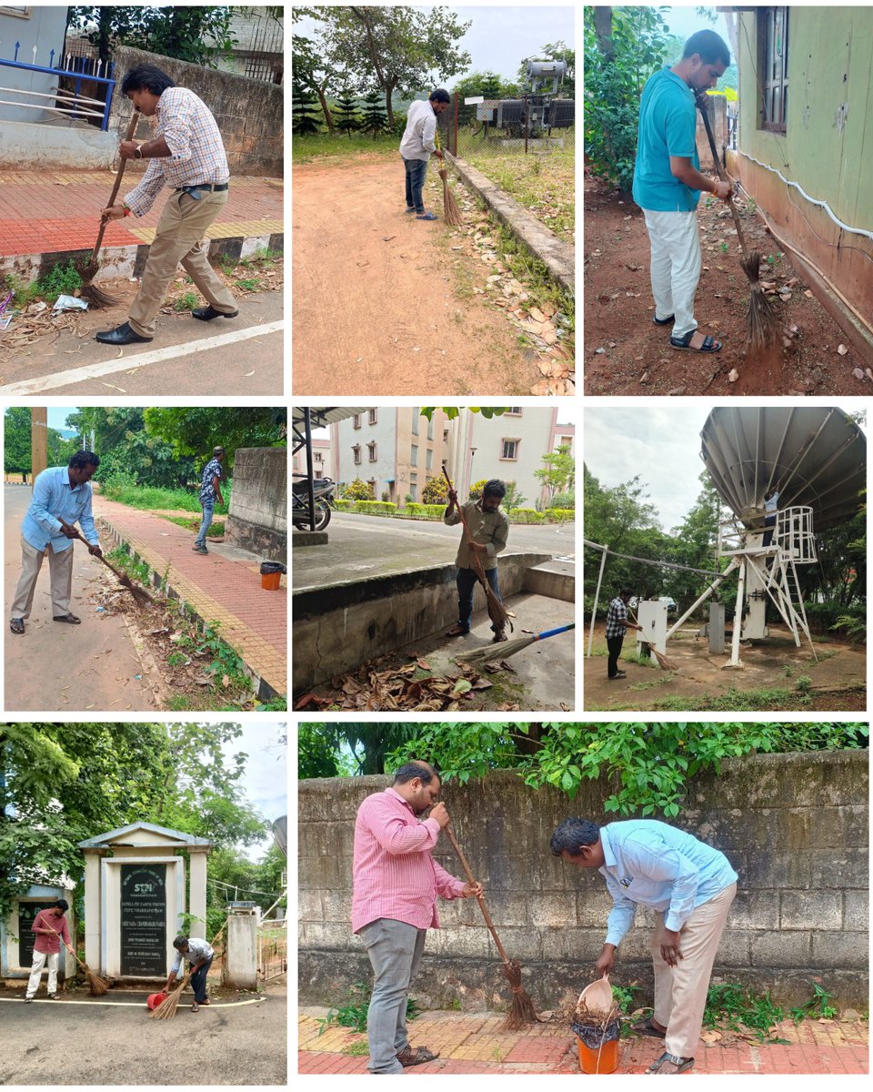 As a part of the #SwachhtaHiSeva2025 , Officers &amp; Staff at STPI Visakhapatnam has contributed voluntary service for Swachhata shramdaan, ‘एक दिन, एक घंटा, एक साथ’ <a href="/arvindtw/">Arvind Kumar</a> <a href="/guptaa_sanjay/">Sanjay Kumar Gupta</a> <a href="/KavithaC8/">Kavitha C</a> <a href="/stpiindia/">STPI</a> #STPIINDIA #SHS2025 #SwachhBharat #Swachhotsav