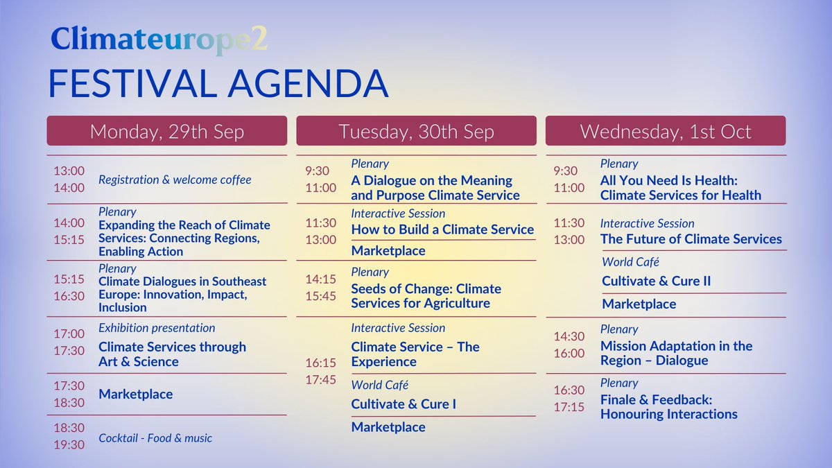 Climateurope2 tweet media