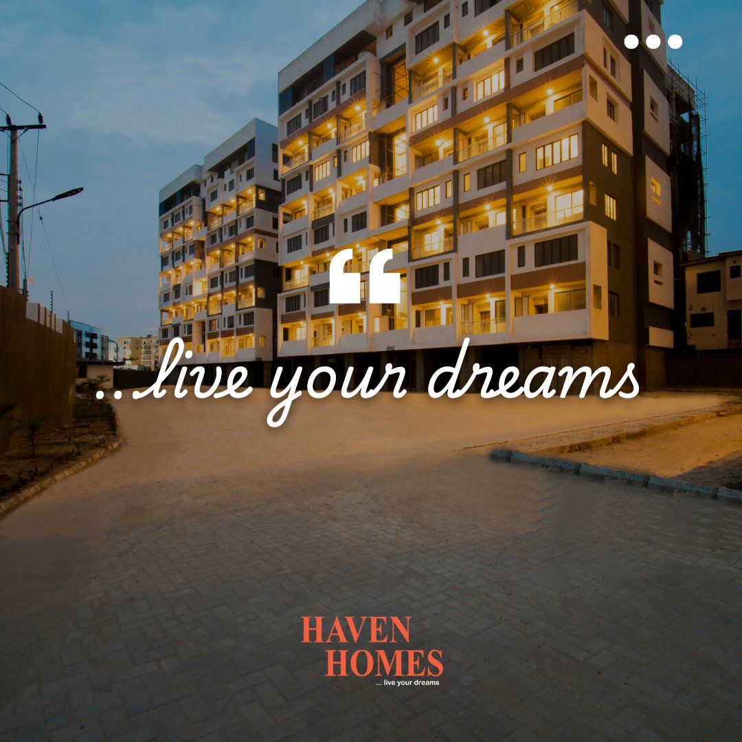 At Haven Homes, we don’t just build houses we create spaces where your dreams come alive. 
From modern architecture to serene environments, every detail is designed to give you the lifestyle you deserve.

Because at Haven Homes, our promise is simple: Live Your Dream.