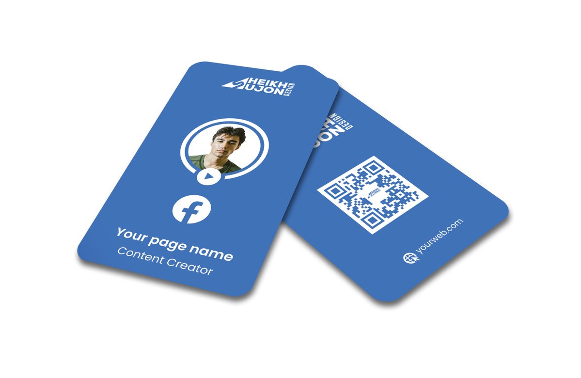SujonDesign's tweet image. NFC business card design for YouTubers and Fb content creators.

#NFCBusinessCard #businesscarddesigner #youtuber #contentcreator #FBContentCreators
