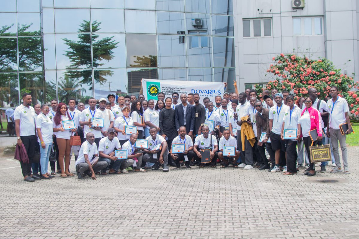 megsystemtech's tweet image. Group photograph after the two weeks vocational skill training and empowerment program focusing on CCTV Installation and wireless intrusion security alarm systems held at Jubilee Retreat Conference Centre in Warri, Delta State, by @OfficialNCDMB in collaboration with @BovariusC