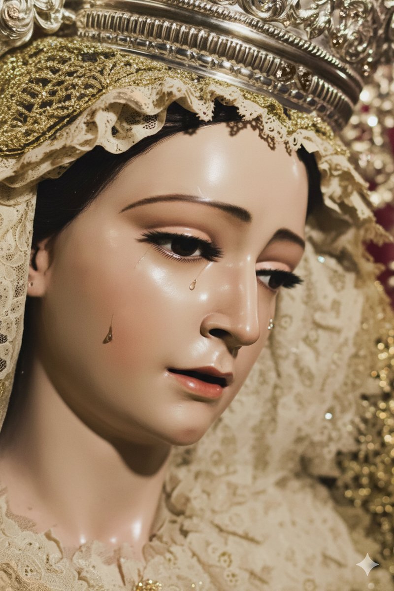 "Y saliste de Sevilla y hasta Duarte lloraba, porque perdía a su Niña y los lazos que te ataban"

Foto coloreada de la bendición de la Virgen de la Trinidad de San Fernando, 1979.