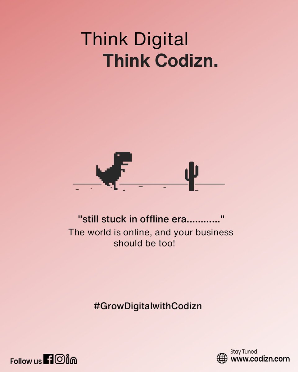 CodizN74259's tweet image. Offline is outdated. Online is unstoppable.
Let Codizn take your business where it belongs – the digital era!
#codizn #GROWDigital #websitedesign #digitalmarketing #seoagency #marketingexpert