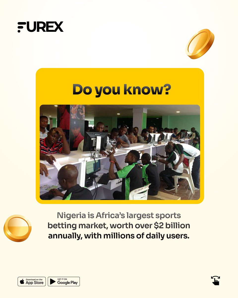FurexApp's tweet photo. Never miss a game changing bet.
Furex makes funding your online sport betting account easy and secure.
Download the Furex App and get an easier way to fund your betting account.
#FurexBillPayment #FurexApp #UseFurex #FurexSeason2 #FurexCarGiveaway https://t.co/eXePpYVY9f