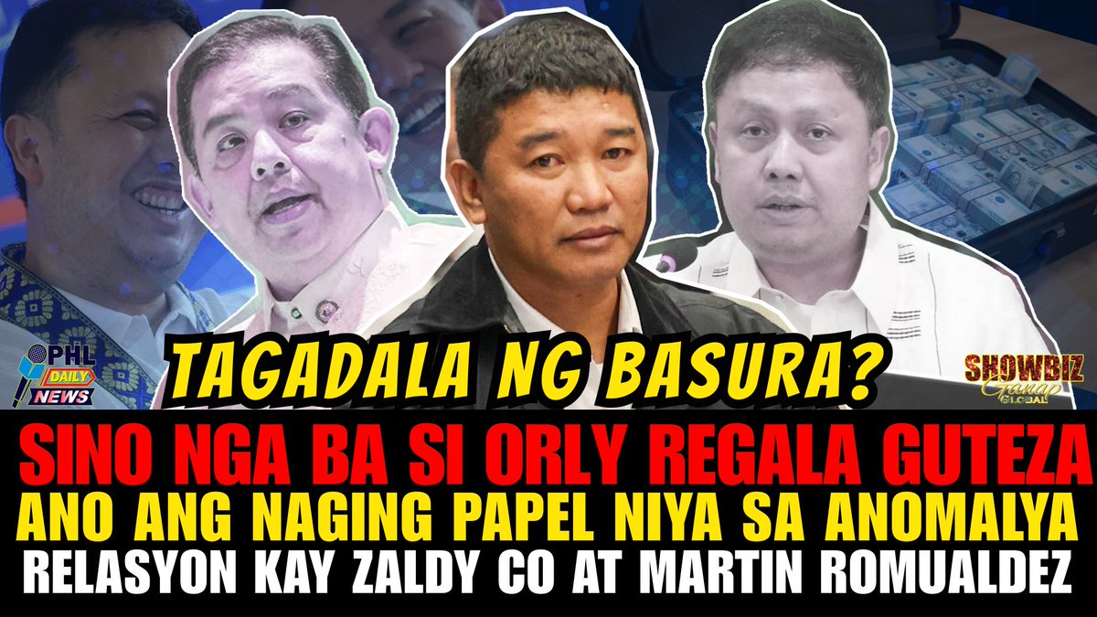 ShowbizGanapPh's tweet image. youtu.be/b2MUFhRPgkc
SINO SI ORLY REGALA GUTEZA? ANO ANG KINALAMAN NIYA KINA ZALDY CO AT MARTIN ROMUALDEZ?
Siya na kaya ang susi para mailabas ang katotohanan sa Senate Blue Ribbon Committee Hearing?
#DPWHCorruption #FloodControlProjects