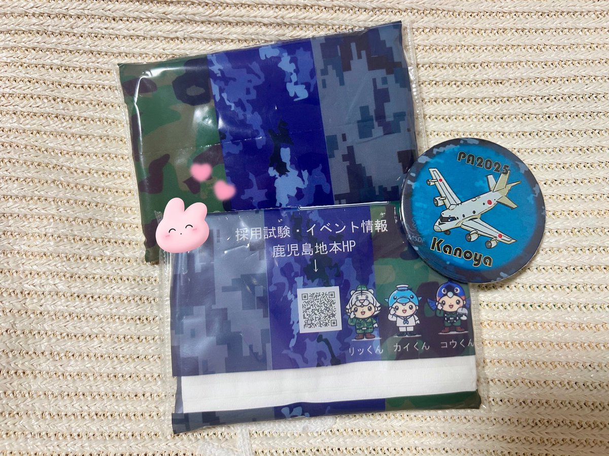 道中のクイズ大会の参加賞として、広報室の方が配布してくださいました↓

毎回貴重な研修に意欲的に参加できるのも、基地の広報室の方々がお忙しい中調整に当たり、様々な企画を考えてくださっているからだと思います。改めて感謝したいと思いますദ്ദി ˃ ᵕ ˂ )✨