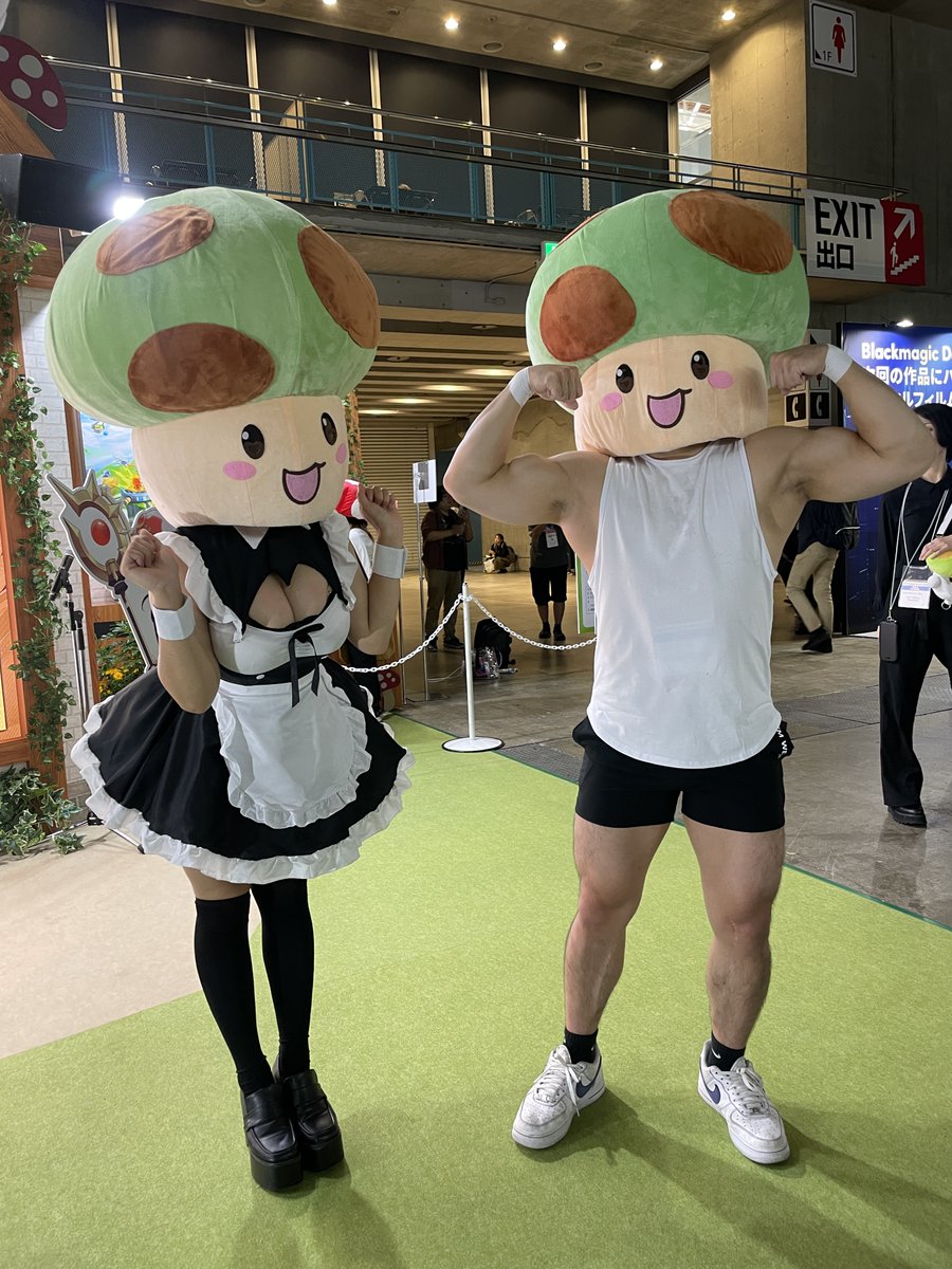 🍄キノコ伝説🍄』 #TGS2025 ブース写真公開📸 #東京ゲームショウ2025