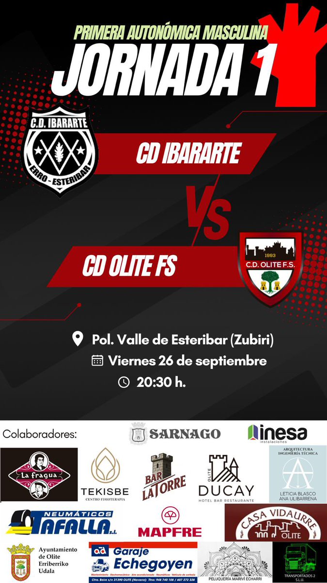 C.D. Olite Fútbol Sala tweet media
