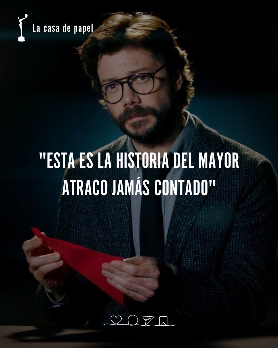 PremiosPLATINO's tweet image. ¿Qué otra frase recuerdas de La casa de papel? ❤️

#LaCasaDePapel #LCDP #PremiosPLATINO @alvaromorte