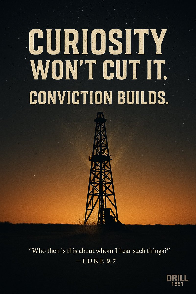 Drill 1881 (@drill1881) on Twitter photo Good morning from Midland, Tx!
Out here in West Texas, you don’t get oil by wondering what’s under your boots. You get it by digging deep and committing to the work.
#oil #oilandgas #drilling #texas #frac Good morning from Midland, Tx!
Out here in West Texas, you don’t get oil by wondering what’s under your boots. You get it by digging deep and committing to the work.
#oil #oilandgas #drilling #texas #frac