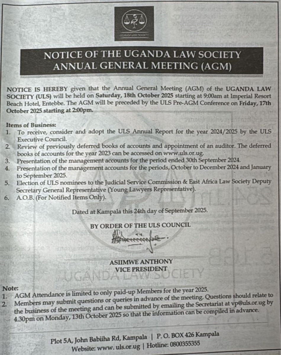 <a href="/elisonk/">Elison Karuhanga</a> <a href="/pmpaulmukiibi/">Paul MUKIIBI</a>  for agenda 5 juju!